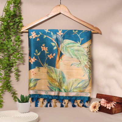 KIONA FAB Cotton Silk Printed Women Dupatta