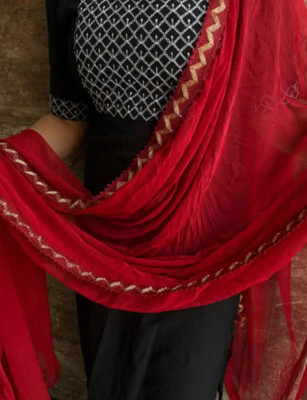 nishtha enterprise Chiffon Solid Women Dupatta