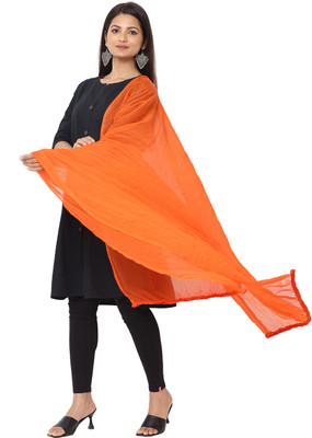 Hella Fashions Chiffon Self Design Women Dupatta