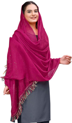 Sekmany Pure Cotton Embroidered Women Dupatta
