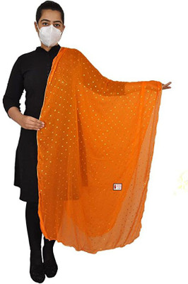 NZKAM Chiffon Printed Women Dupatta