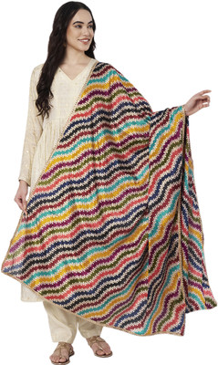 AKSHADEEP Art Silk Printed Women Dupatta