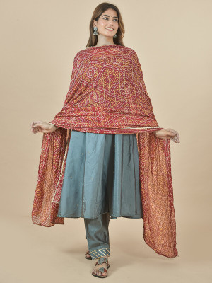 Nakoda Creation Art Silk Printed Women Dupatta