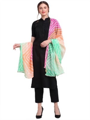 JABAMA Pure Cotton Striped Women Dupatta