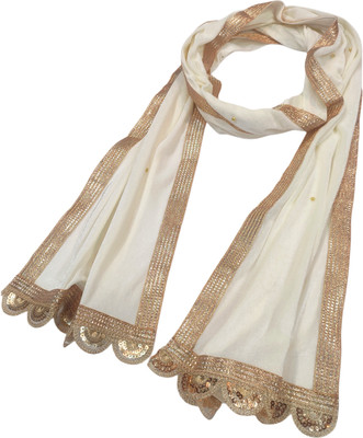 Navti Creations Velvet Embellished Men Dupatta