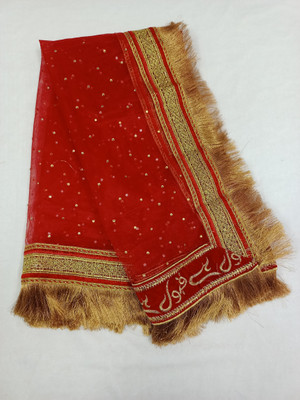 ASHA CHUNRI HOUSE Net Embroidered Women Dupatta