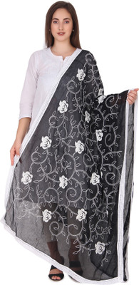 Traditions Bazaar Pure Cotton Self Design Women Dupatta
