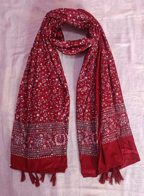 Aayat Fashion Cotton Blend Printed Women Dupatta