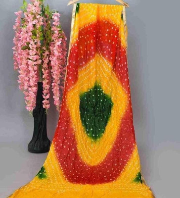SATGURU COLLECTION Art Silk Printed Women Dupatta