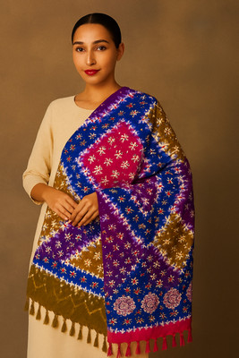 Style Stanza Rayon Floral Print Women Dupatta