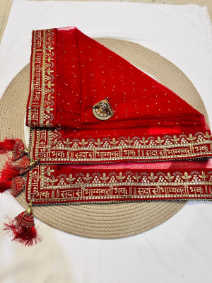 KHODAL ENTERPRISE Net Embellished Women Dupatta