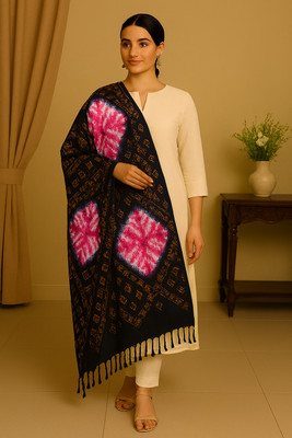 Style Stanza Satin Blend Checkered Women Dupatta