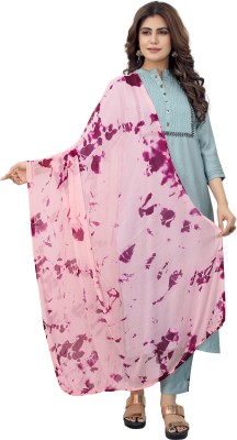 A To Z Cart Chiffon Geometric Print Women Dupatta