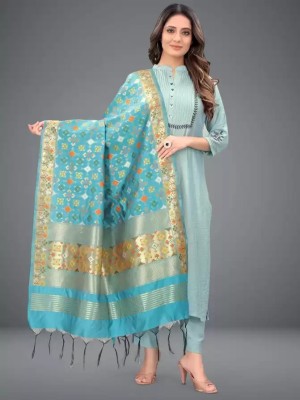 HYPHORIA Jacquard Woven, Embellished Women Dupatta