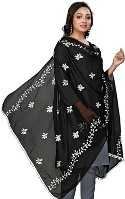 Sekmany Chiffon Embroidered Women Dupatta