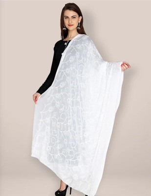 Divyam Chiffon Embroidered Women Dupatta