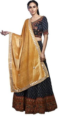 Chaukhat Velvet Embellished, Floral Print, Embroidered Women Dupatta