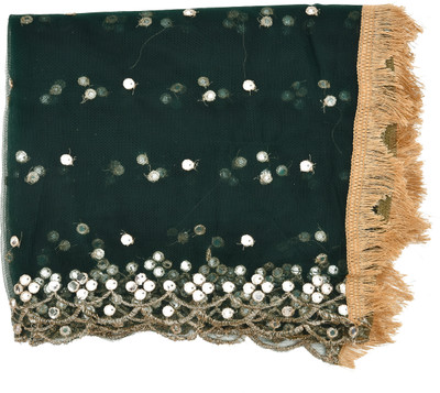 YOUTHQUAKE Net Embroidered Women Dupatta