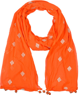 YOUTHQUAKE Chiffon Embroidered Women Dupatta