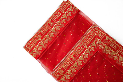 MAVADI Net Embroidered Women Dupatta