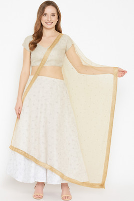 KARTHAV FASHION Net Self Design Women Dupatta