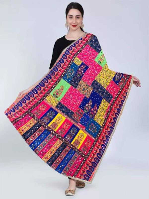 Radha Madhav Enterprise Chiffon Printed Women Dupatta