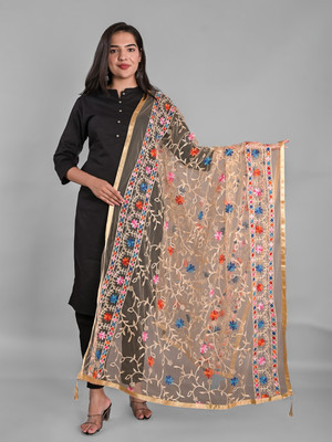 Apratim Net Embroidered Women Dupatta