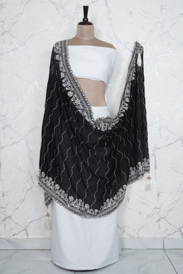 Icon Fashion Chiffon Embroidered Women Dupatta