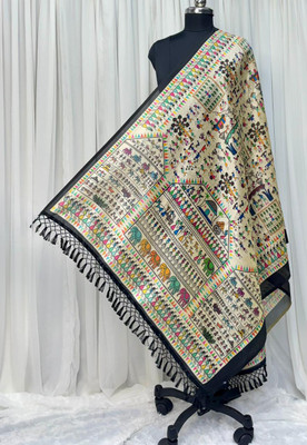 SHIVA CLOTHING Art Silk Printed Women Dupatta