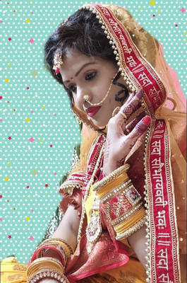 Navti Creations Net Embellished Women Dupatta