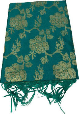 APNA KAPDA BAZAAR Silk Blend Floral Print Women Dupatta