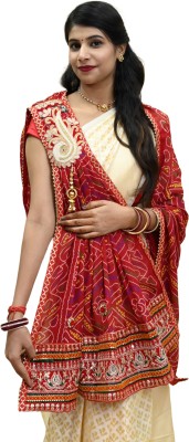 Ranisatiya Creation Poly Georgette Printed Women Dupatta