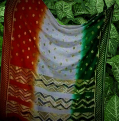 Jyotsna Collections Lycra Blend, Silk Blend Solid Women Dupatta