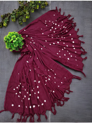 HOJIAX Rayon Printed Women Dupatta