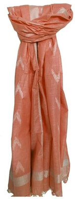 Aamir Fashion Textile Pure Cotton, Linen Blend Woven Women Dupatta