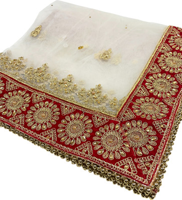 STRUTI THE TRADITION Net Embroidered Women Dupatta