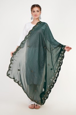 KARTHAV FASHION Chiffon Embellished Women Dupatta