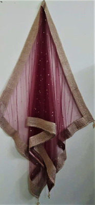 Jyotsna Collections Net Embellished Women Dupatta