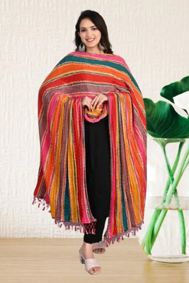 SR Textiles Crepe Chiffon Printed Women Dupatta