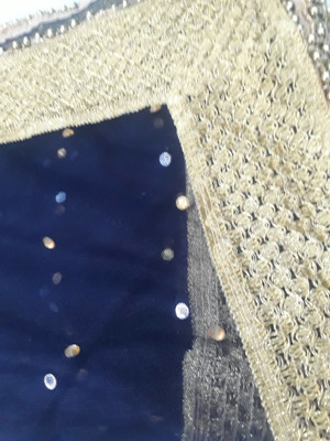 jain matching center Net Embellished Women Dupatta