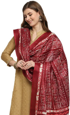 Sekmany Cotton Silk Printed Women Dupatta