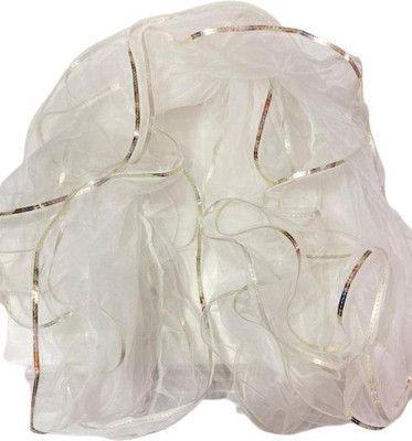 CLOTHVERSE Net Self Design Women Dupatta