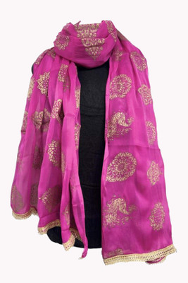 shakti Art Silk Printed Women Dupatta