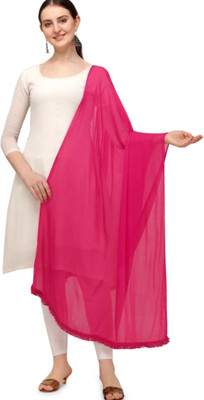 VaIdehi Chiffon Solid Women Dupatta