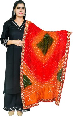 Neelkesh Art Silk Printed Women Dupatta