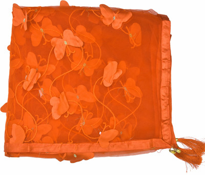 YOUTHQUAKE Net Self Design Women Dupatta