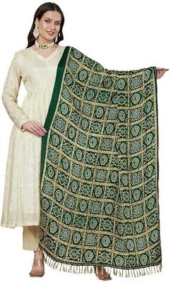 EASYCART Cotton Blend Printed Women Dupatta