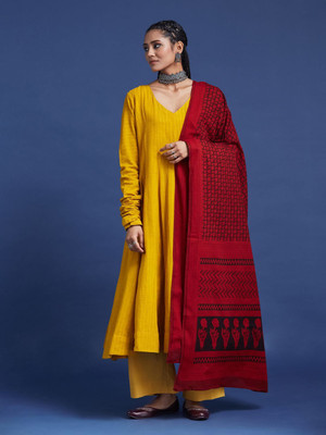 Taavi Pure Cotton Printed Women Dupatta