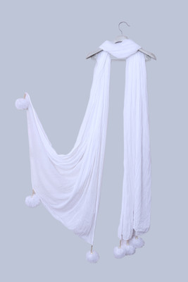 ufashion Chiffon Solid Women Dupatta