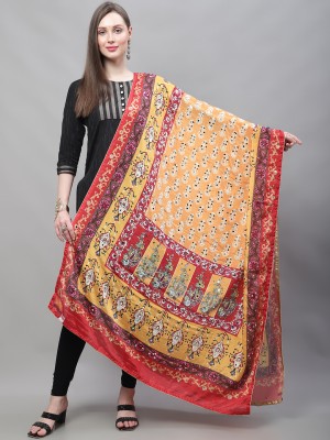 LOOM LEGACY Cotton Silk Woven Women Dupatta